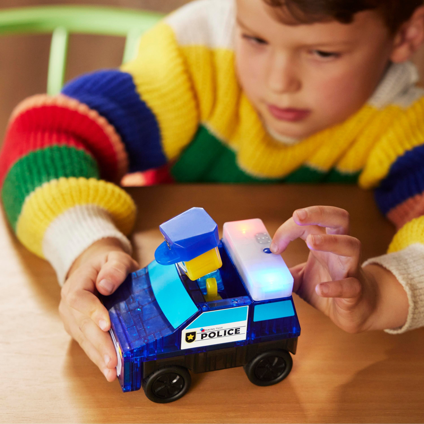 MAGNA-TILES® - Police Station Manyetik Bloklar - 35 Parça - 252035PS - 850025176477