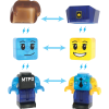 MAGNA-TILES® - Police Station Manyetik Bloklar - 35 Parça