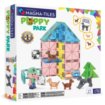 MAGNA-TILES® - Puppy Park Manyetik Bloklar - 27 Parça