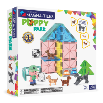 MAGNA-TILES® - Puppy Park Manyetik Bloklar - 27 Parça