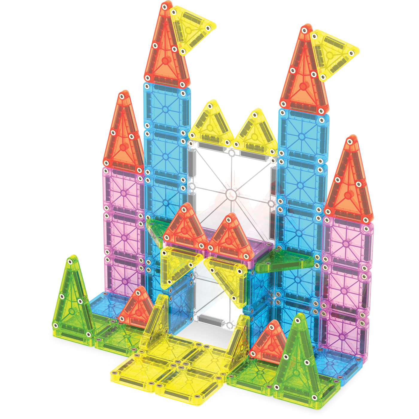 MAGNA-TILES® - Travel Set - Seyahat Seti Manyetik Bloklar - 55 Parça - 254055TS - 850025176590