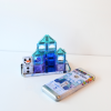 MAGNA-TILES - WinterWonderland Travel Set - Seyahat Seti Manyetik Bloklar - 26 Parça - 254026WW - 850025176644