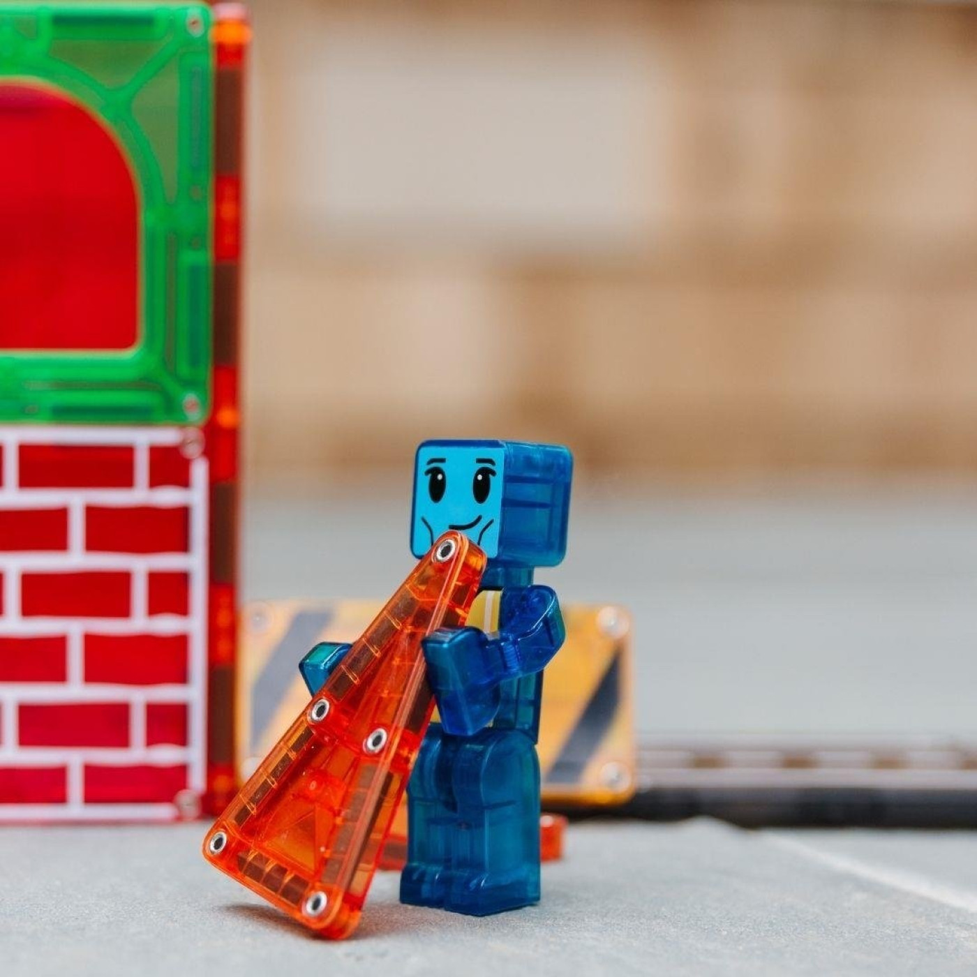 Magna-Tiles Builder XL - İnşaat XL 50 Parça