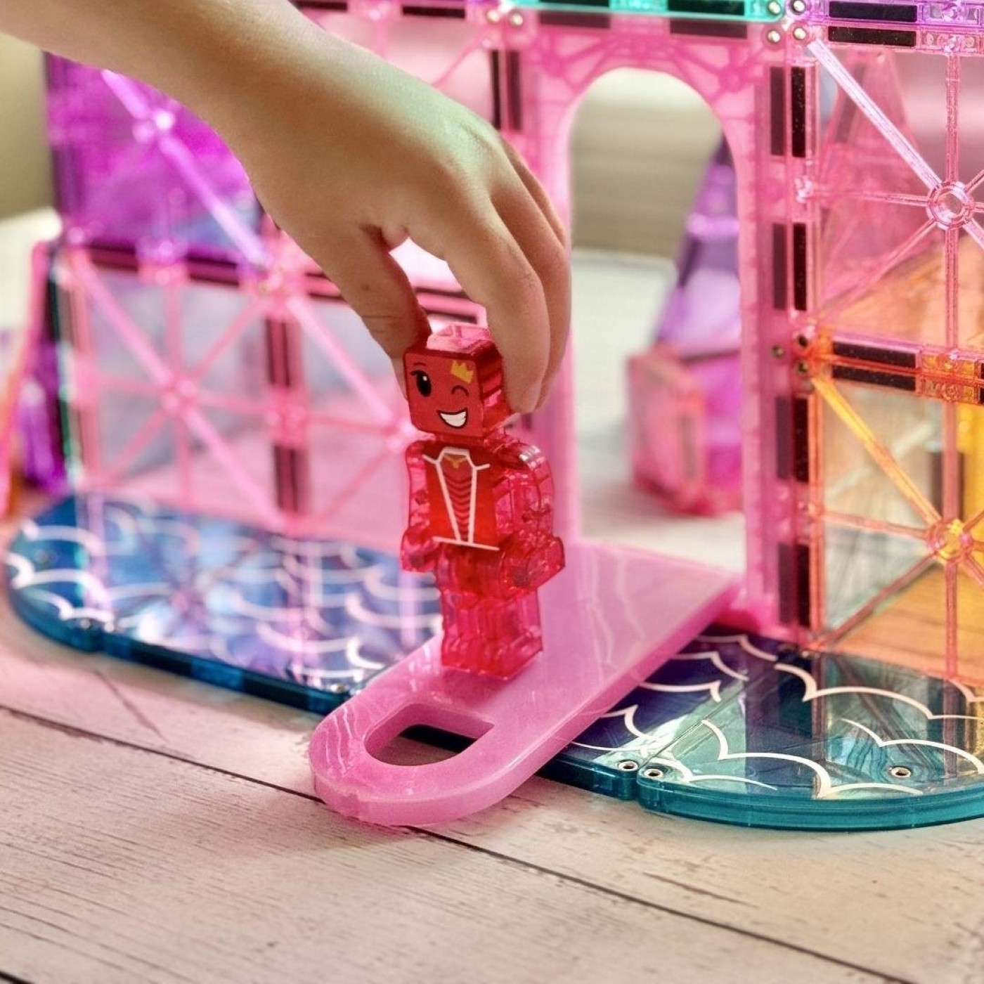 Magna-Tiles Castle DLX + microMAGS - Prenses Şatosu 48 Parça - 242048CA - 850025176330