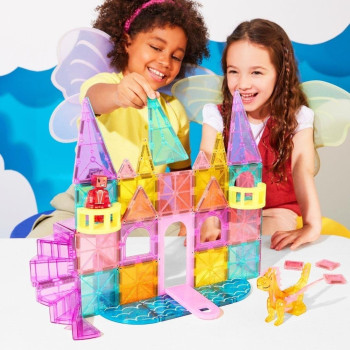 Magna-Tiles Castle DLX + microMAGS - Prenses Şatosu 48 Parça Magna-Tiles Castle DLX + microMAGS - Prenses Şatosu 48 Parça
