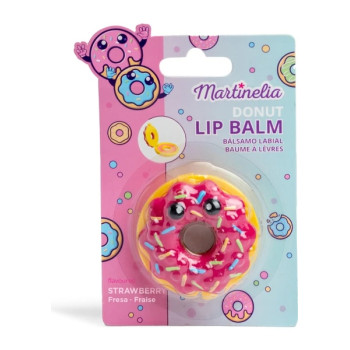 Martinelia World Donut Anahtarlık Şeklinde Dudak Balmı Çilek