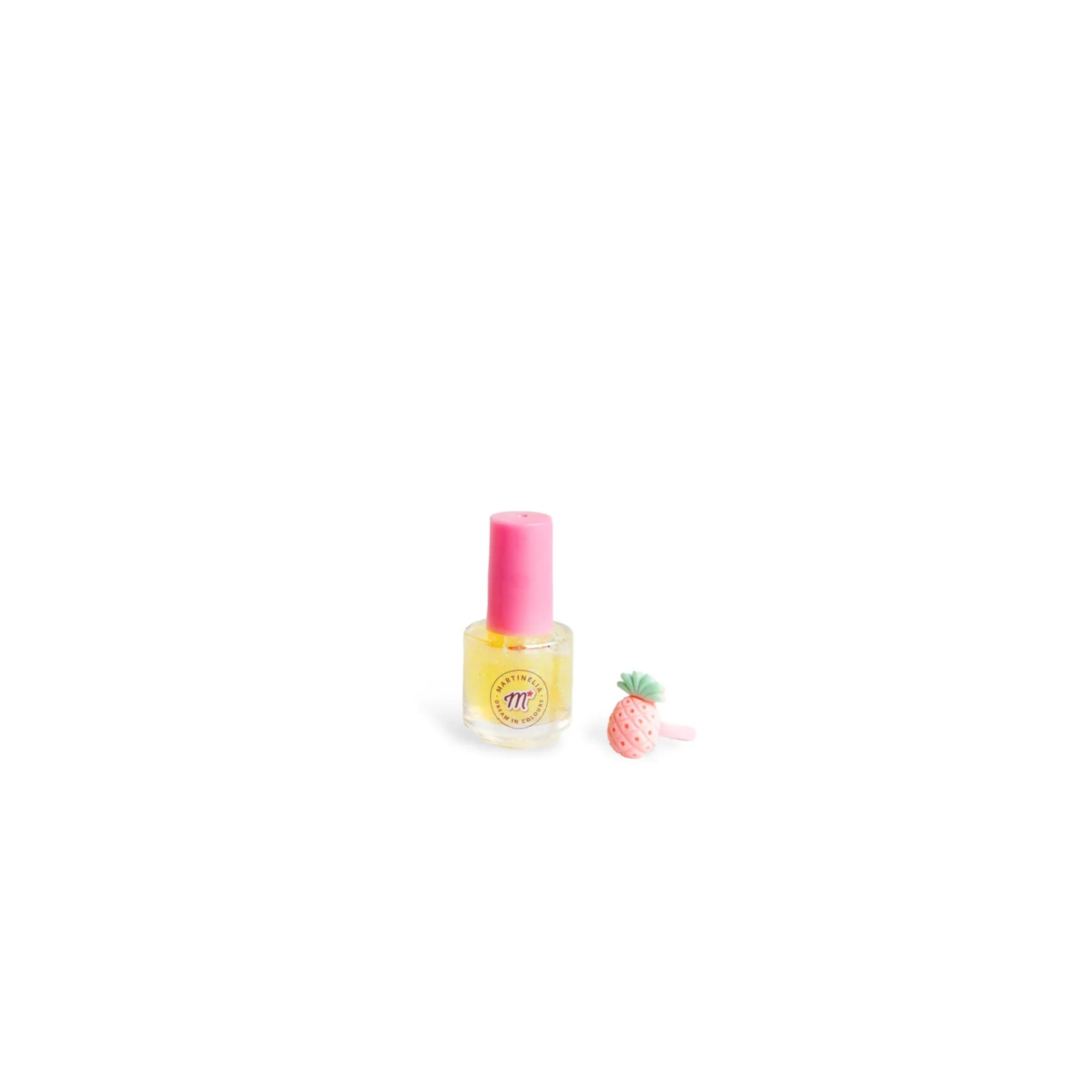 Martinelia Yummy Kız Çocuk Su Bazlı Parlatıcı Oje & Yüzük Seti Ananas Martinelia Yummy Kız Çocuk Su Bazlı Parlatıcı Oje & Yüzük Seti Ananas