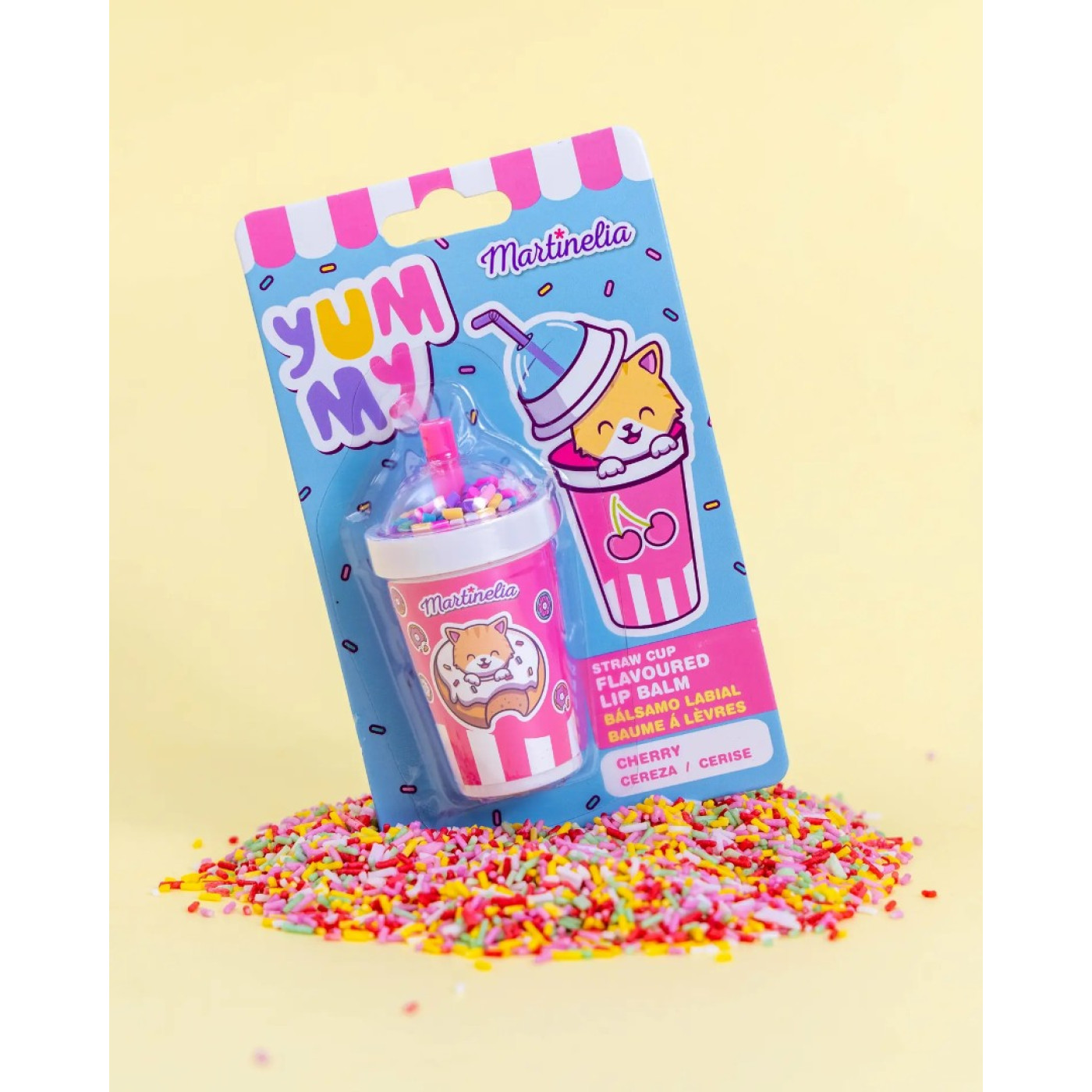 Martinelia Yummy Straw Cup Kız Çocuk Dudak Balmı - 8436609393649 Martinelia Yummy Straw Cup Kız Çocuk Dudak Balmı - 90029 - 8436609393649