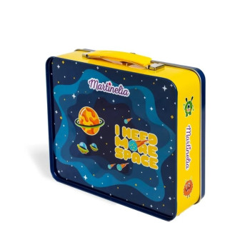 Martinelia - Space Erkek Çocuk Metal Kutulu Şampuan Ve Parfüm Banyo Seti