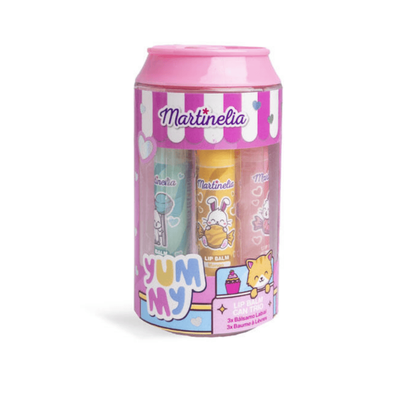 Martinelia 3lü Dudak Balmı Kutusu - Yummy