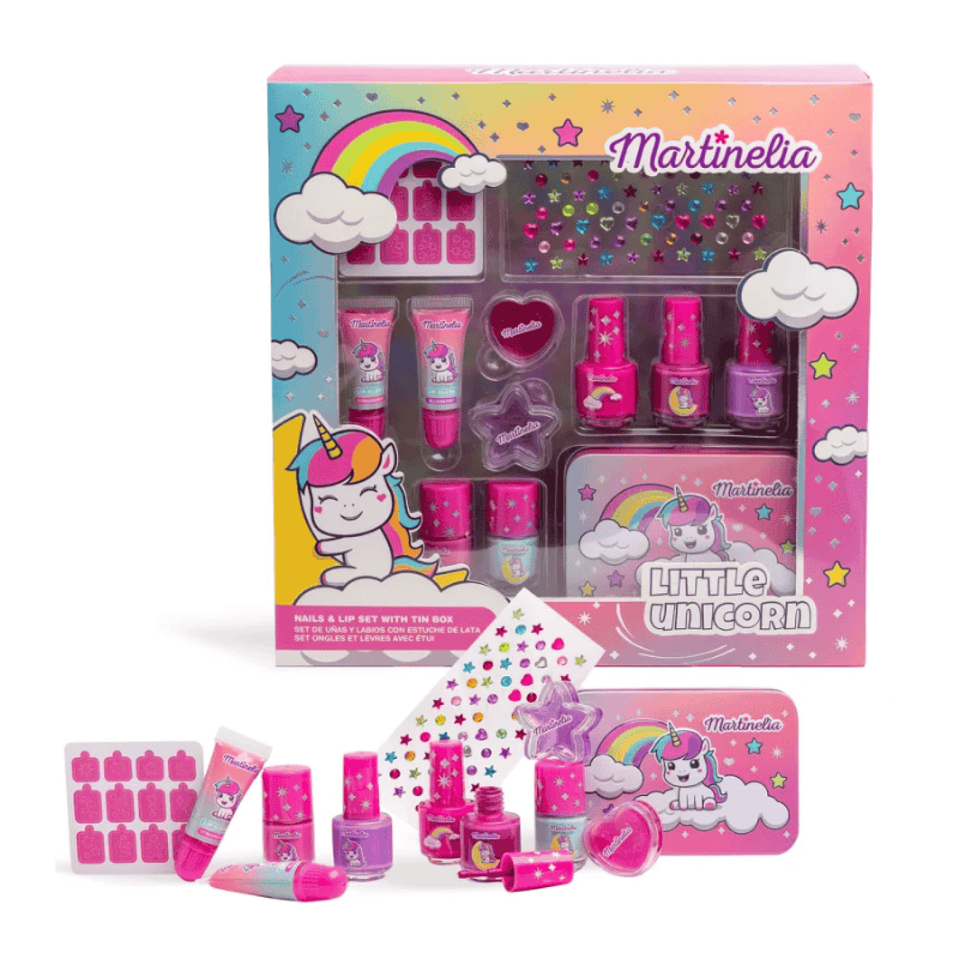Martinelia Tırnak ve Dudak Bakım Seti - Little Unicorn Martinelia Tırnak ve Dudak Bakım Seti - Little Unicorn
