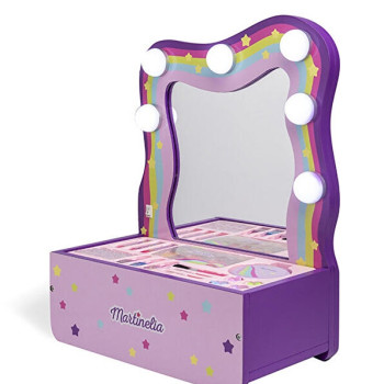 Martinelia Kız Çocuk Işıklı Aynalı Makyaj Seti