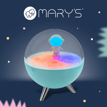 Mary's Moon RGB Led Gece Lambası Mavi Mary's Moon RGB Led Gece Lambası Mavi
