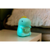 Marys Dino RGB LED Gece Lambası ve Çalar Saat - 5906555614837 - 5906555614837