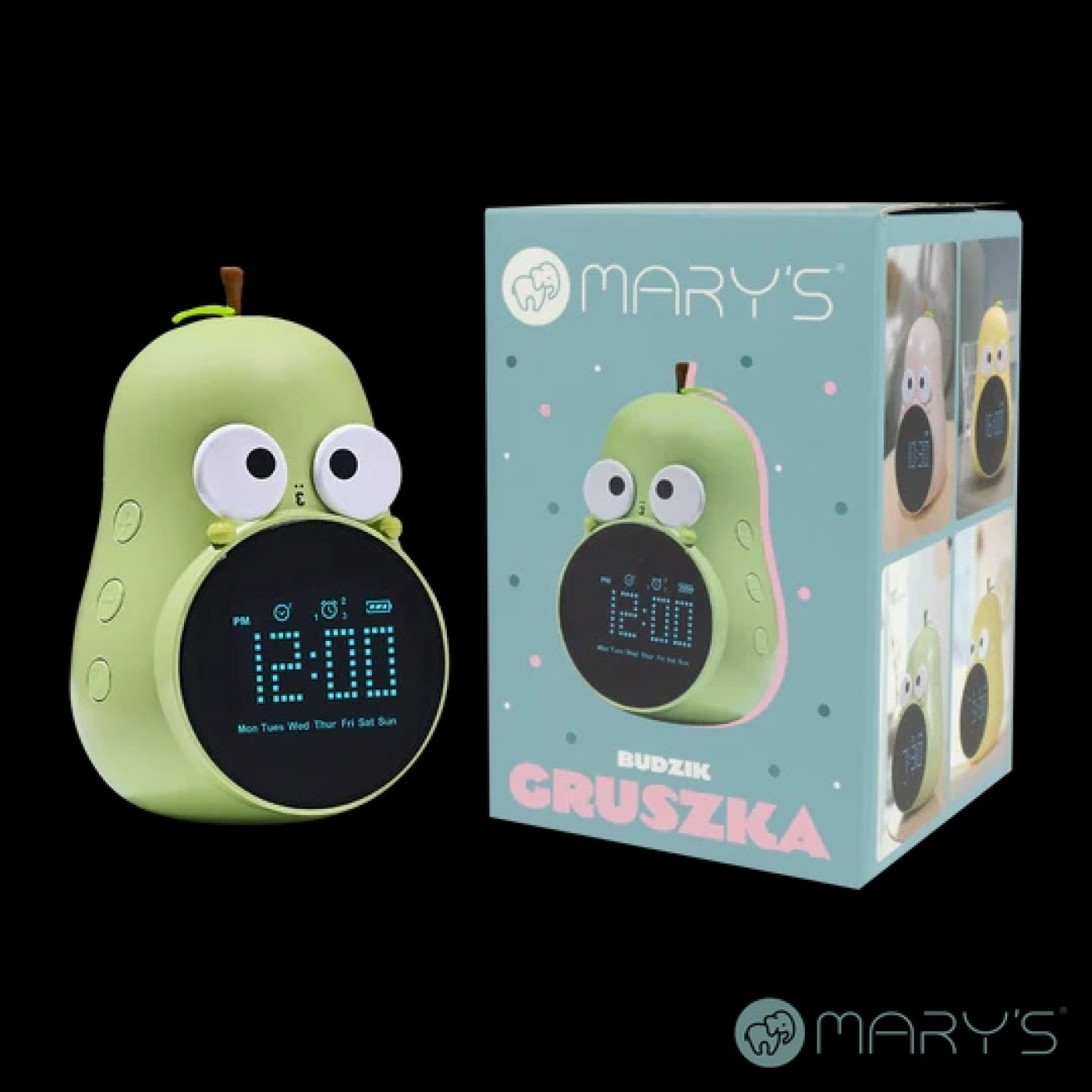 Mary's Pear Yeşil Çalar Saat - 5905036207797 - 5905036207797