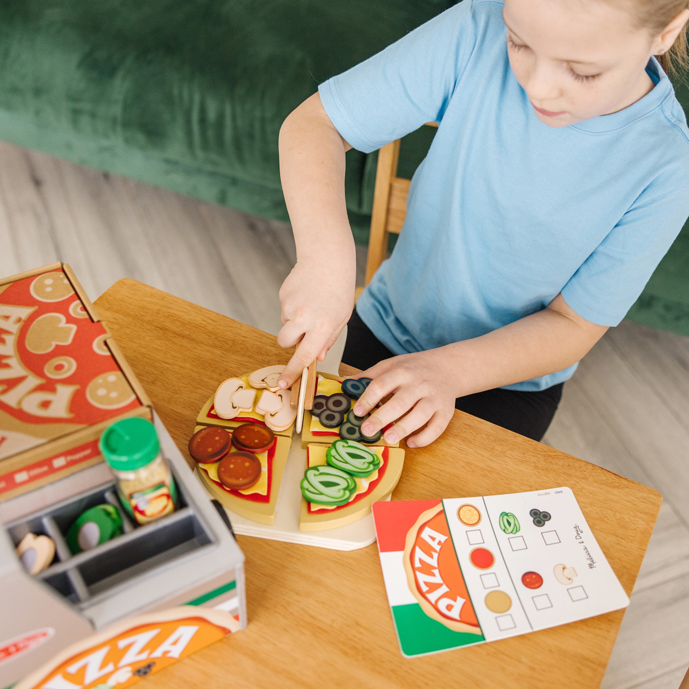 Ahşap Pizza Tezgahı - Hazırla, Pişir ve Servis Et