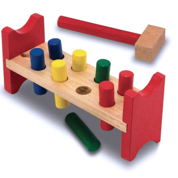 Melissa & Doug - Bambam Çivi Çakma