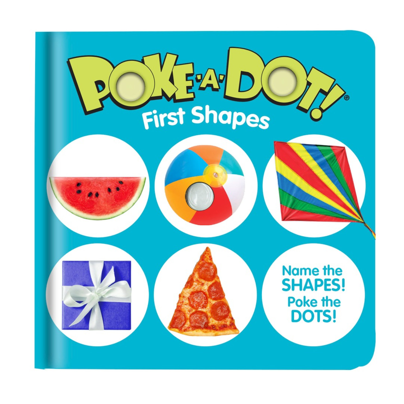 Melissa & Doug - Poke-A-Dot - İnteraktif Kitap - First Shapes - MD041357 - 000772413572