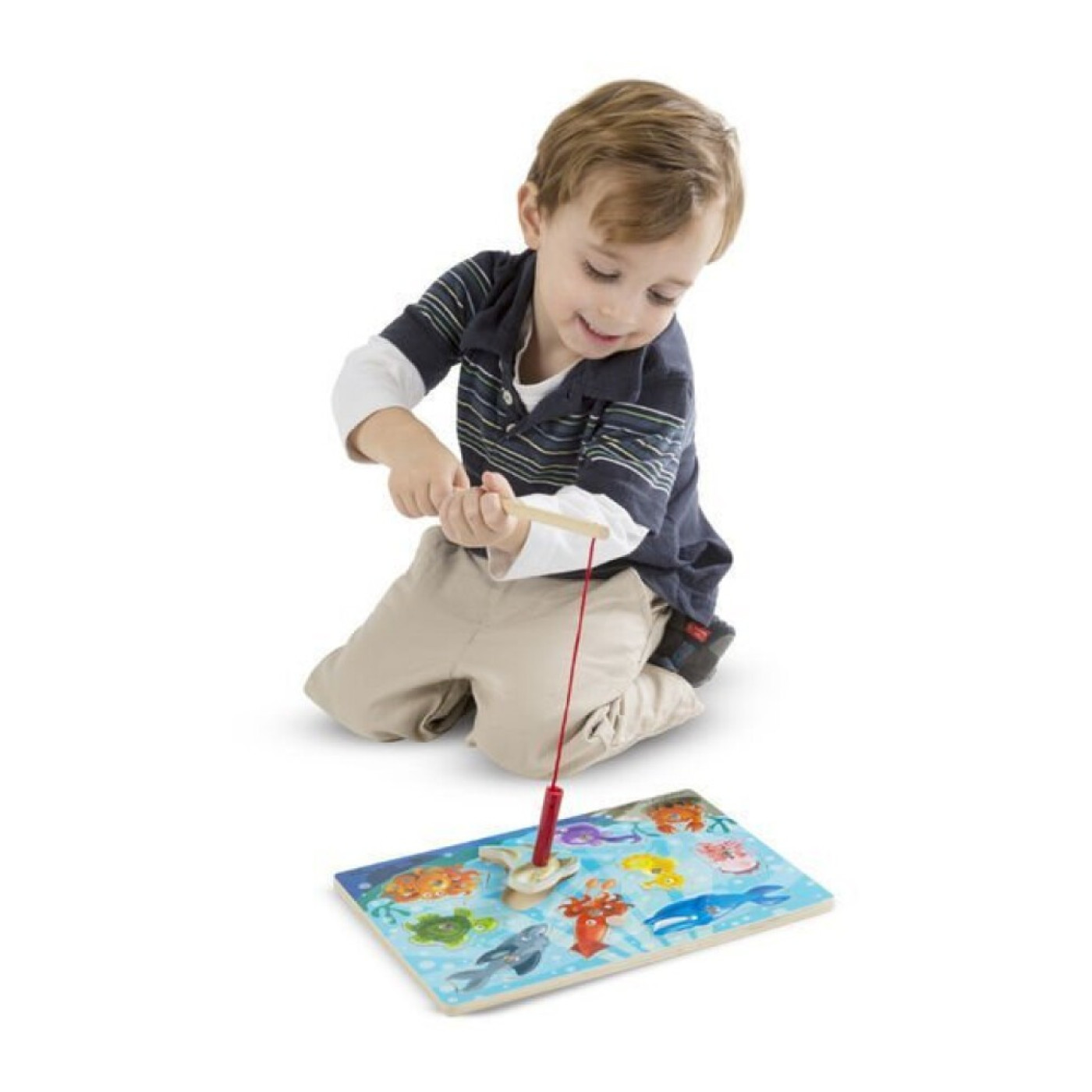 Ahşap Mıknatıslı Balık Tutma - MD003778 - 000772137782