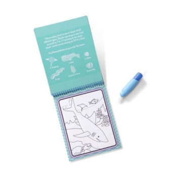 Melissa & Doug - Water Wow! Su ile boyama kitabı - Deniz Melissa & Doug - Water Wow! Su ile boyama kitabı - Deniz