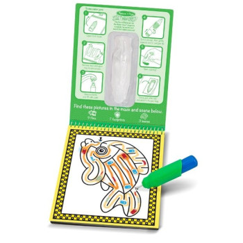 Melissa & Doug - Water Wow! Su ile boyama kitabı - Evcil Hayvanlar Bulmaca Melissa & Doug - Water Wow! Su ile boyama kitabı - Evcil Hayvanlar Bulmaca