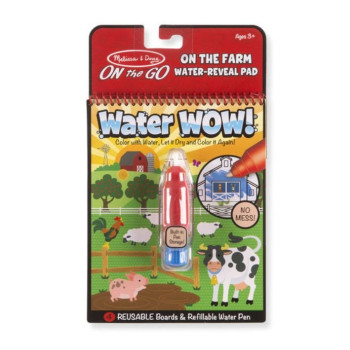 Melissa & Doug - Water Wow! Su İle Boyama Kitabı - Çiftlik