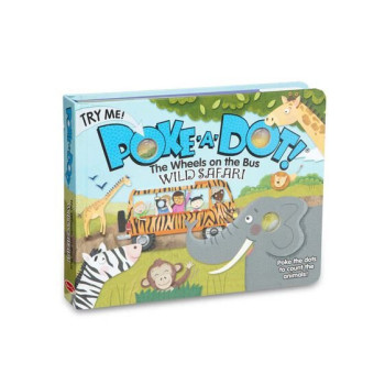 Poke-A-Dot - İnteraktif Kitap - The Wheels On The Bus - Safari Poke-A-Dot - İnteraktif Kitap - The Wheels On The Bus - Safari