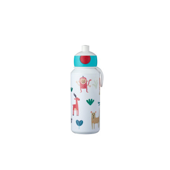Mepal - Insulated Bottle Flip-Up Campus 350 ml - Animal Friends