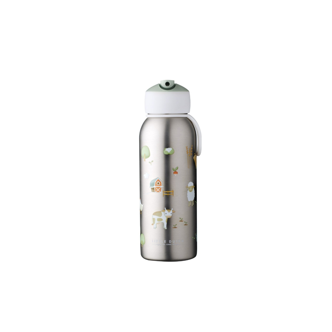 Mepal - insulated bottle flip-up campus 350 ml - little farm - 8720294032342 Mepal - insulated bottle flip-up campus 350 ml - little farm - 8720294032342 - 8720294032342