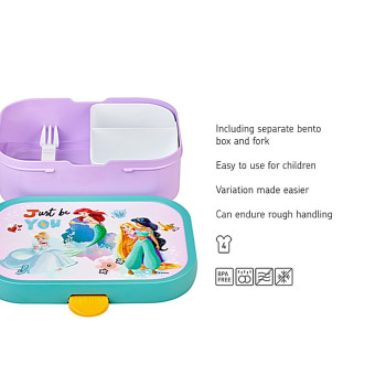 Mepal - Lunch Box Campus - Disney Princess Mepal - Lunch Box Campus - Disney Princess