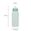 Mepal - Drinking Bottle Pop-Up Campus 400 ml - Cool Pink