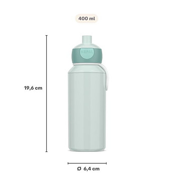 Mepal - Insulated Bottle Flip-Up Campus 350 ml - Animal Friends
