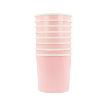 Meri Meri - Cotton Candy Pink Cups - Pamuk Şeker Pembesi Bardaklar (X8) Meri Meri - Cotton Candy Pink Cups - Pamuk Şeker Pembesi Bardaklar (X8)