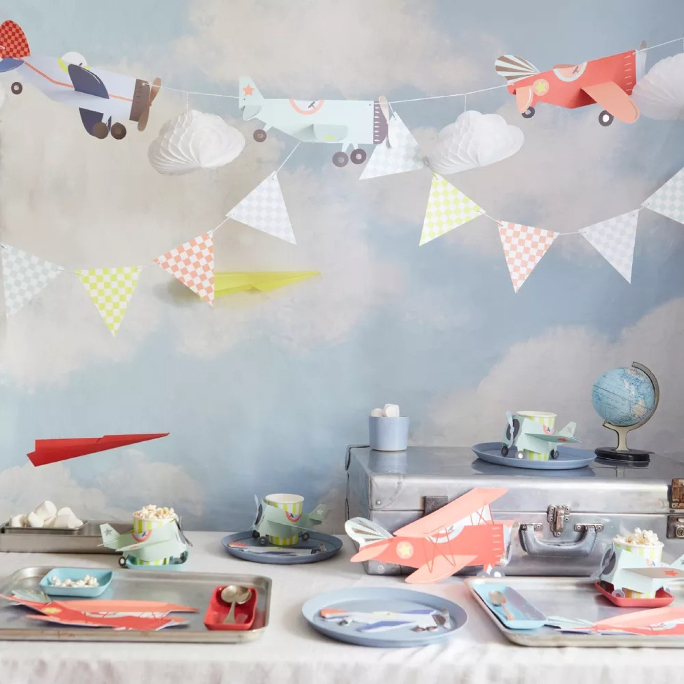 Meri Meri - Plane Cups - Uçak Bardaklar (x8) - 636997288833 Meri Meri - Plane Cups - Uçak Bardaklar (x8) - 275855 - 636997288833