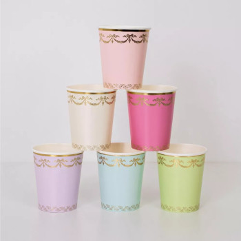 Meri Meri - Ladurée Paris Cups - Ladurée Paris Bardaklar (8'li)