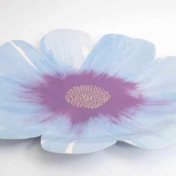 Meri Meri - Flower Garden Plates - Çiçek Bahçesi Tabaklar - L - 8'Li Meri Meri - Flower Garden Plates - Çiçek Bahçesi Tabaklar - L - 8'Li
