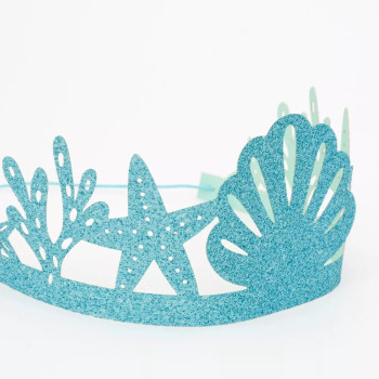 Meri Meri - Mermaid Party Crowns - Deniz Kızı Parti Şapkaları Meri Meri - Mermaid Party Crowns - Deniz Kızı Parti Şapkaları