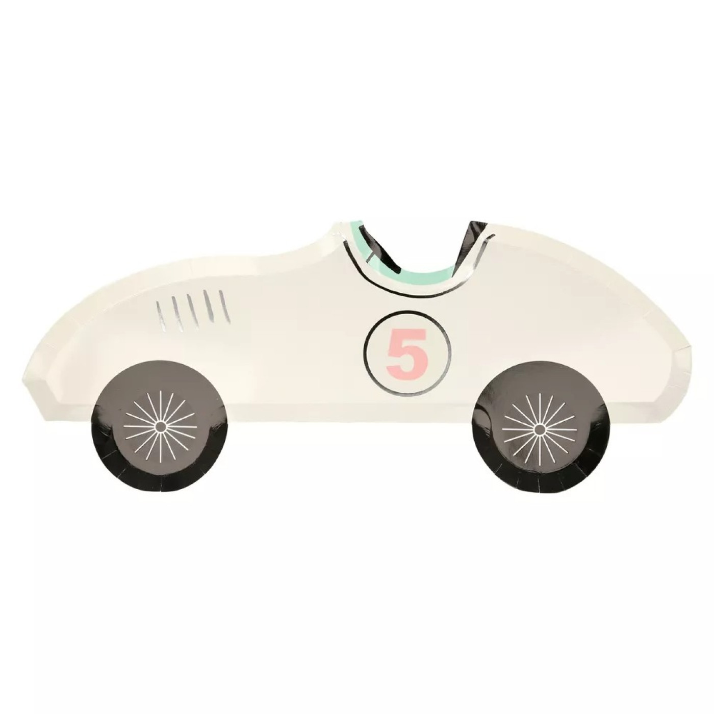 Meri Meri - Race Car Plates - Yarış Arabası Tabak - 8li - 203996 - 636997259543