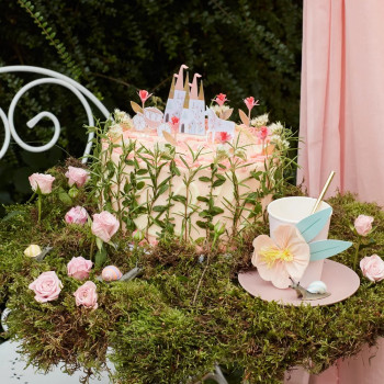 Meri Meri - Paper Flower Cups - Kağıt Çiçekli Bardaklar (x8)