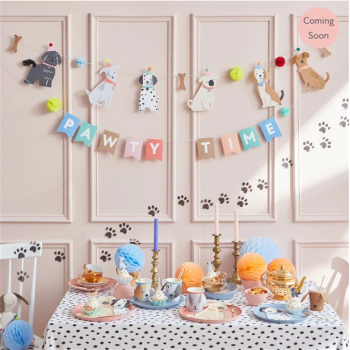 Meri Meri - Puppy Party Garland - Yavru Köpek Parti Asılan Süs Meri Meri - Puppy Party Garland - Yavru Köpek Parti Asılan Süs