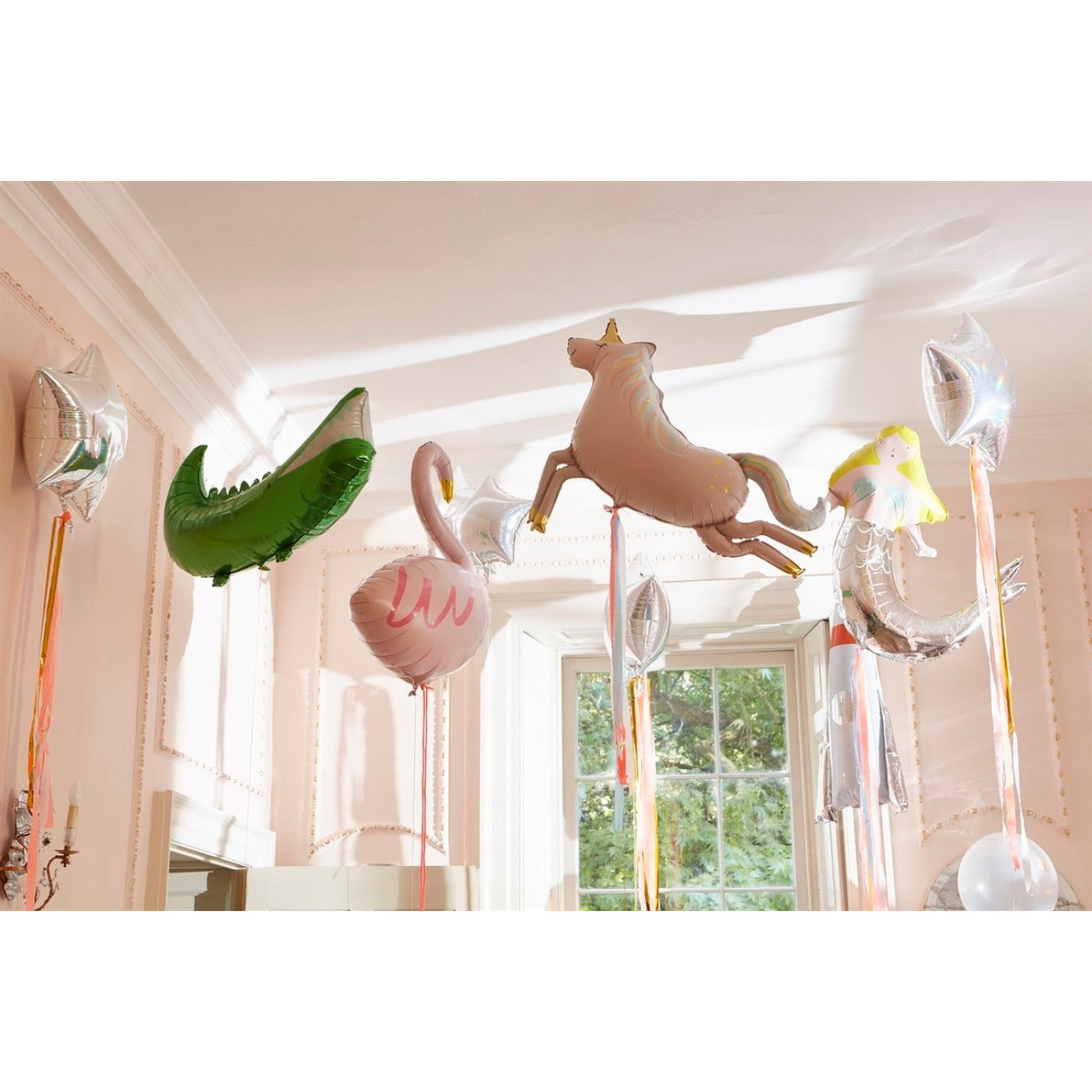 Meri Meri - Magical Unicorn Foil Balloon - Unicorn Folyo Balon Kit