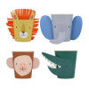 Meri Meri - Animal Parade Character Cups - Hayvan Geçit Töreni Bardaklar - 8Li - 267331 - 636997280387