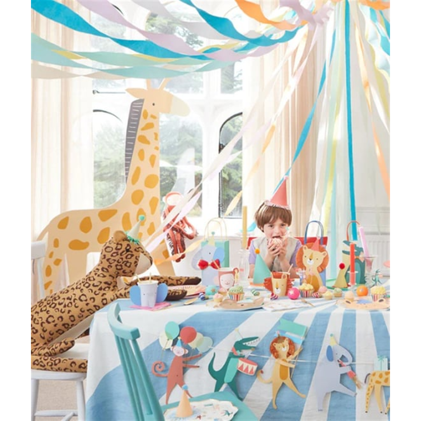 Meri Meri - Animal Parade Character Cups - Hayvan Geçit Töreni Bardaklar - 8Li - 267331 - 636997280387