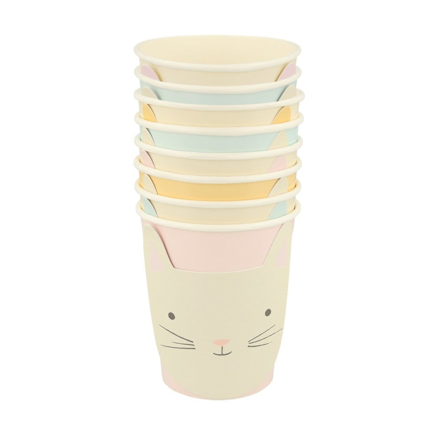 Meri Meri - Cat Cups - Kedi Bardaklar - 8'li