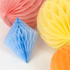 Meri Meri Meri Meri - Pastel Honeycomb Decoration Kit - Pastel Petek Dekor Kiti - 16lı - Doğum Günü Konseptleri Görseli