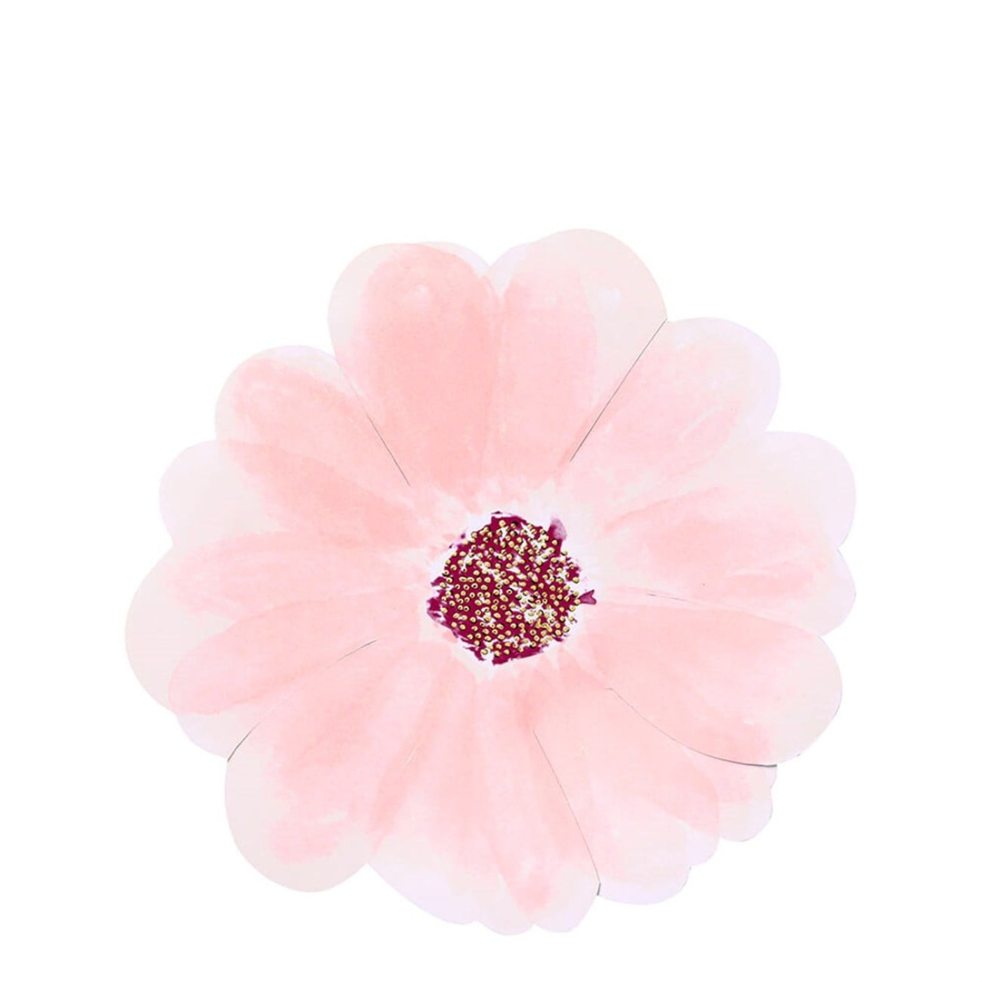 Meri Meri - Flower Garden Plates - Çiçek Bahçesi Tabaklar - S - 8li