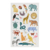 Meri Meri - Wild Animals Tattoo Sheet - Vahşi Hayvanlar Geçici Dövmeleri - 2'li - 268231 - 636997281384