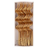 Meri Meri - Gold Swirly Candles - Altın Kıvrımlı Mumlar - 20li - 222489 - 636997275680