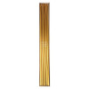 Meri Meri - Gold Tall Tapered Candles - Altın Uzun Mumlar - 12li - 222408 - 636997275598