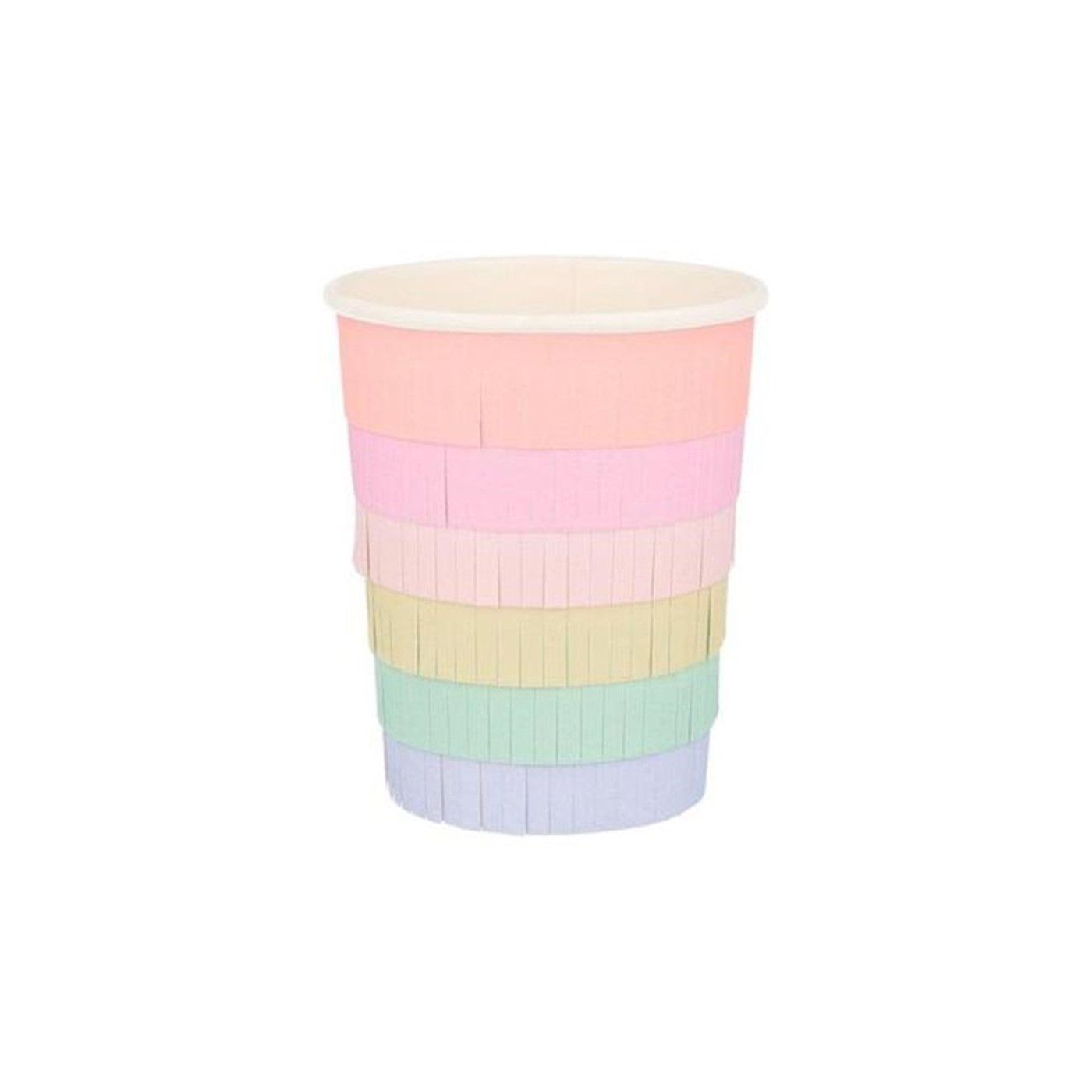 Meri Meri - Rainbow Sun Cups - Gökkuşağı Güneşli Bardaklar - 8'li - 216190 - 636997269184